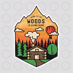 Sticker Haul | going to the woods is going home