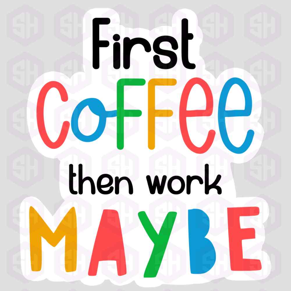 Sticker Haul | First coffee then work maybe