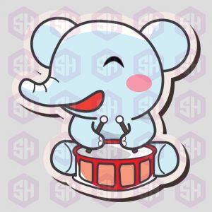Sticker Haul | Musical Elephant