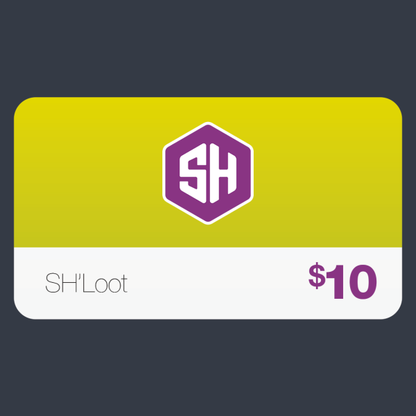 Sticker Hall | Virtual Gift Card | $10 Sticker Haul Loot