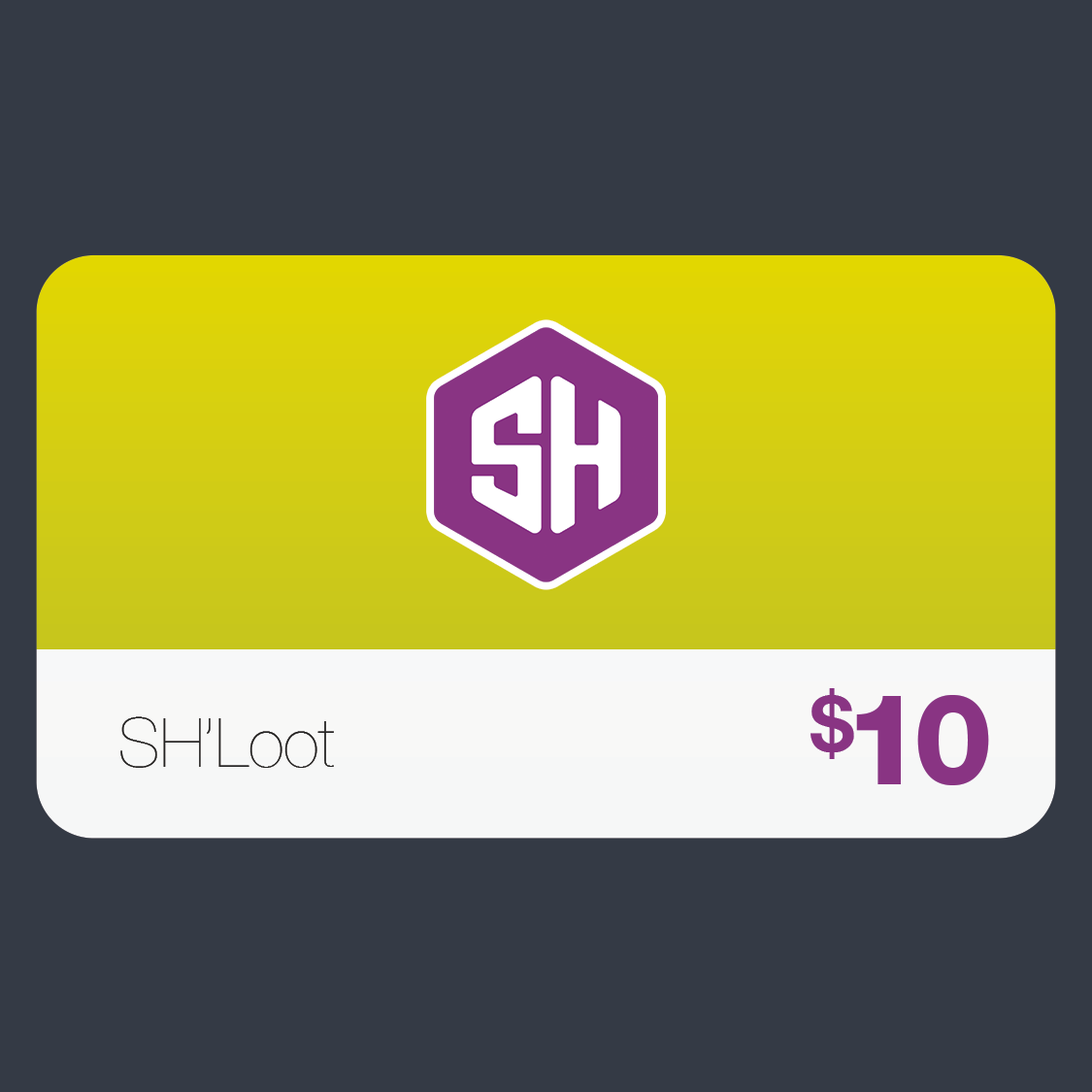 Sticker Hall | Virtual Gift Card | $10 Sticker Haul Loot