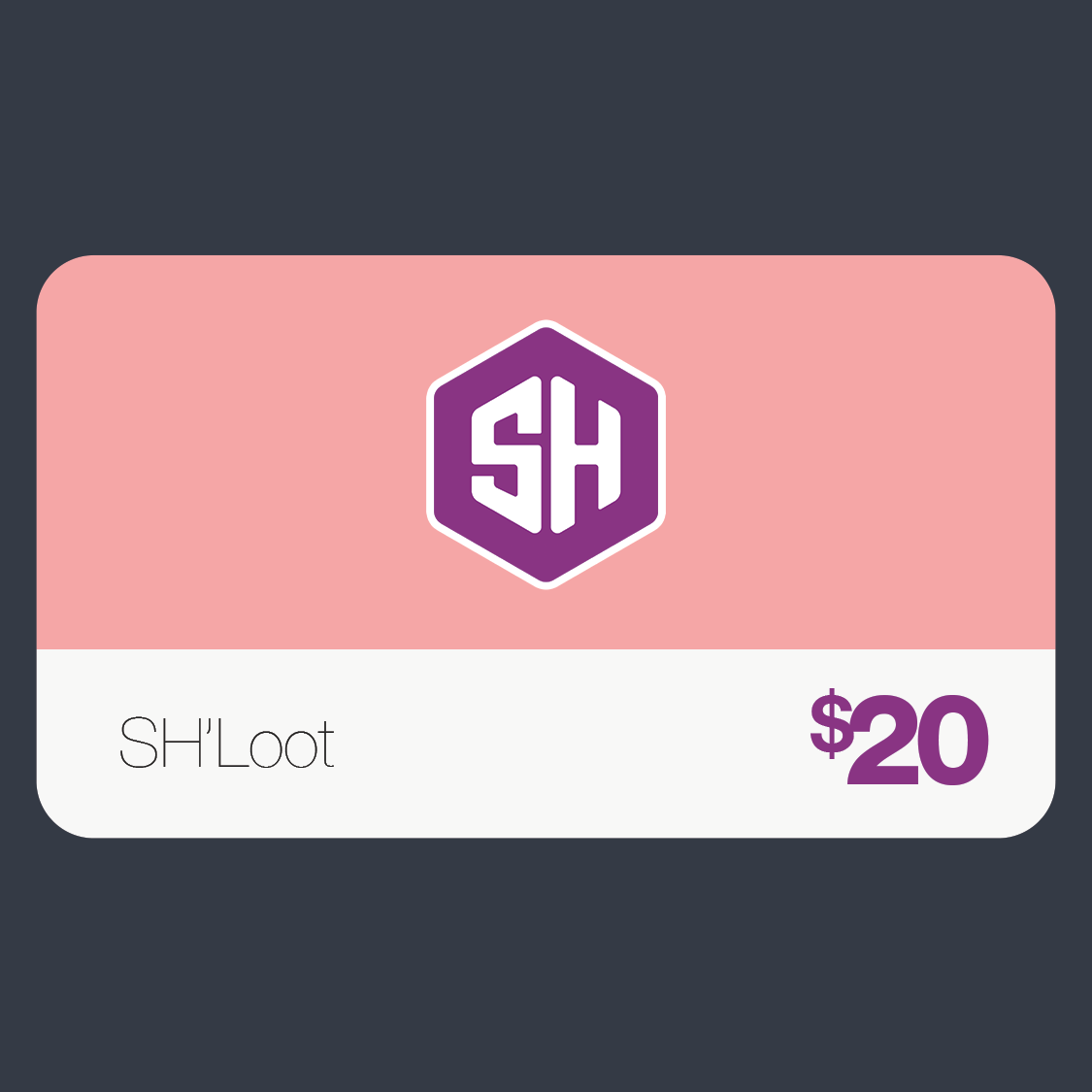 Sticker Hall | Virtual Gift Card | $20 Haul Loot
