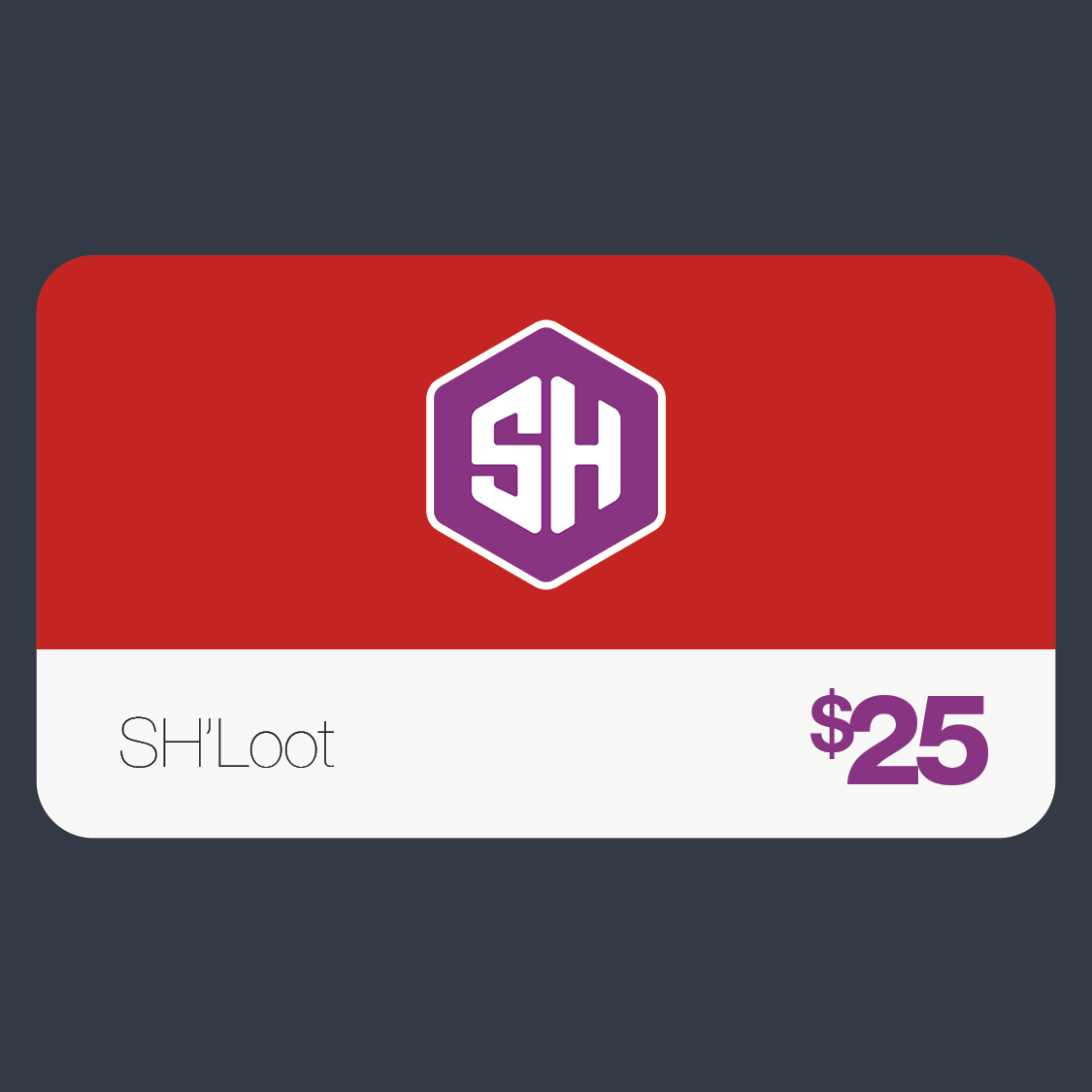 Sticker Hall | Virtual Gift Card | $25 Haul Loot