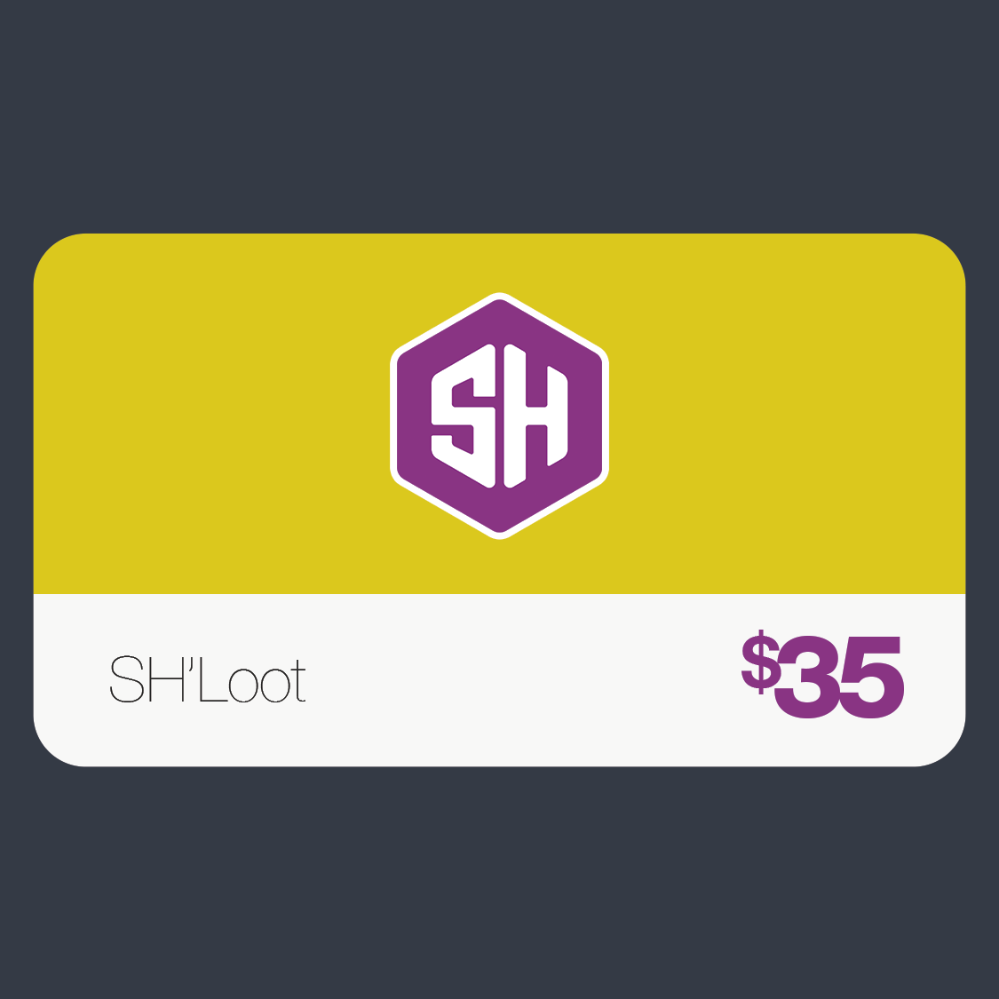 Sticker Hall | Virtual Gift Card | $35 Haul Loot