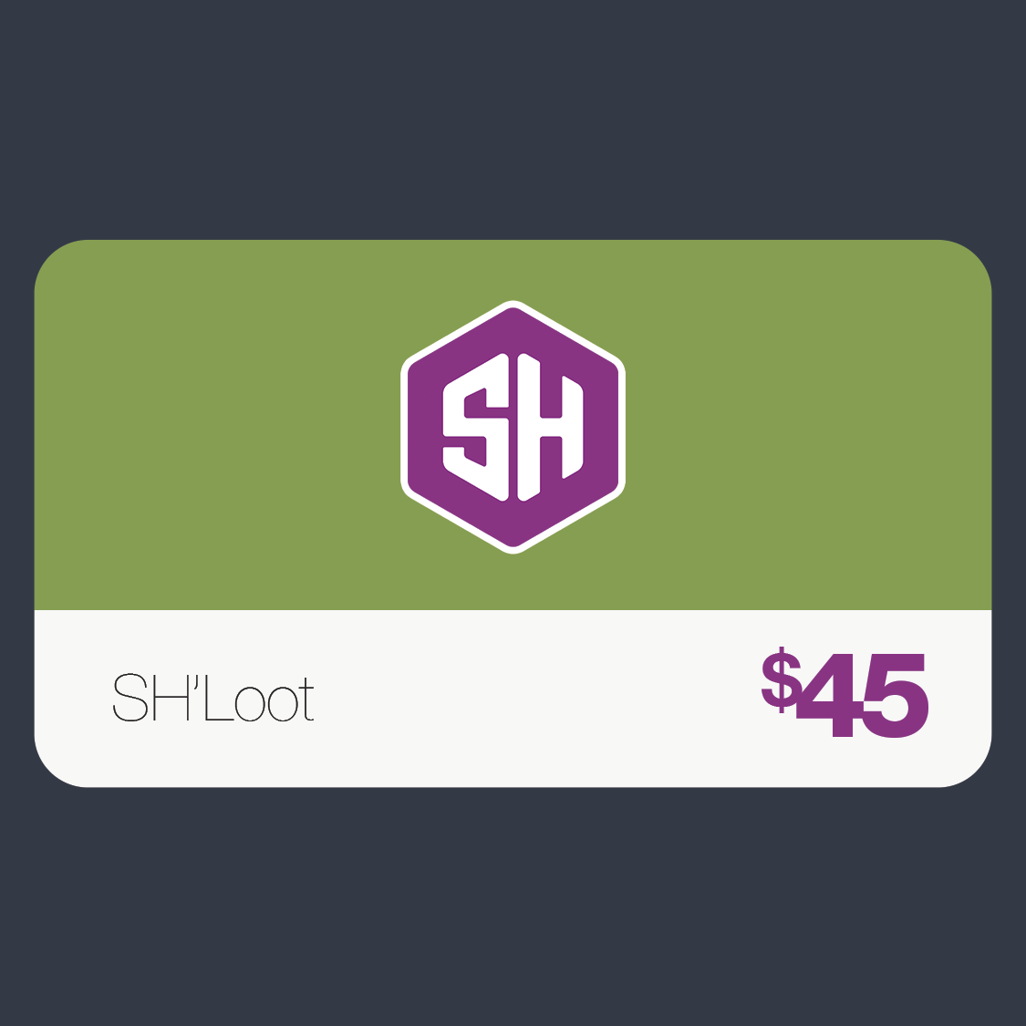 Sticker Hall | Virtual Gift Card | $45 Haul Loot