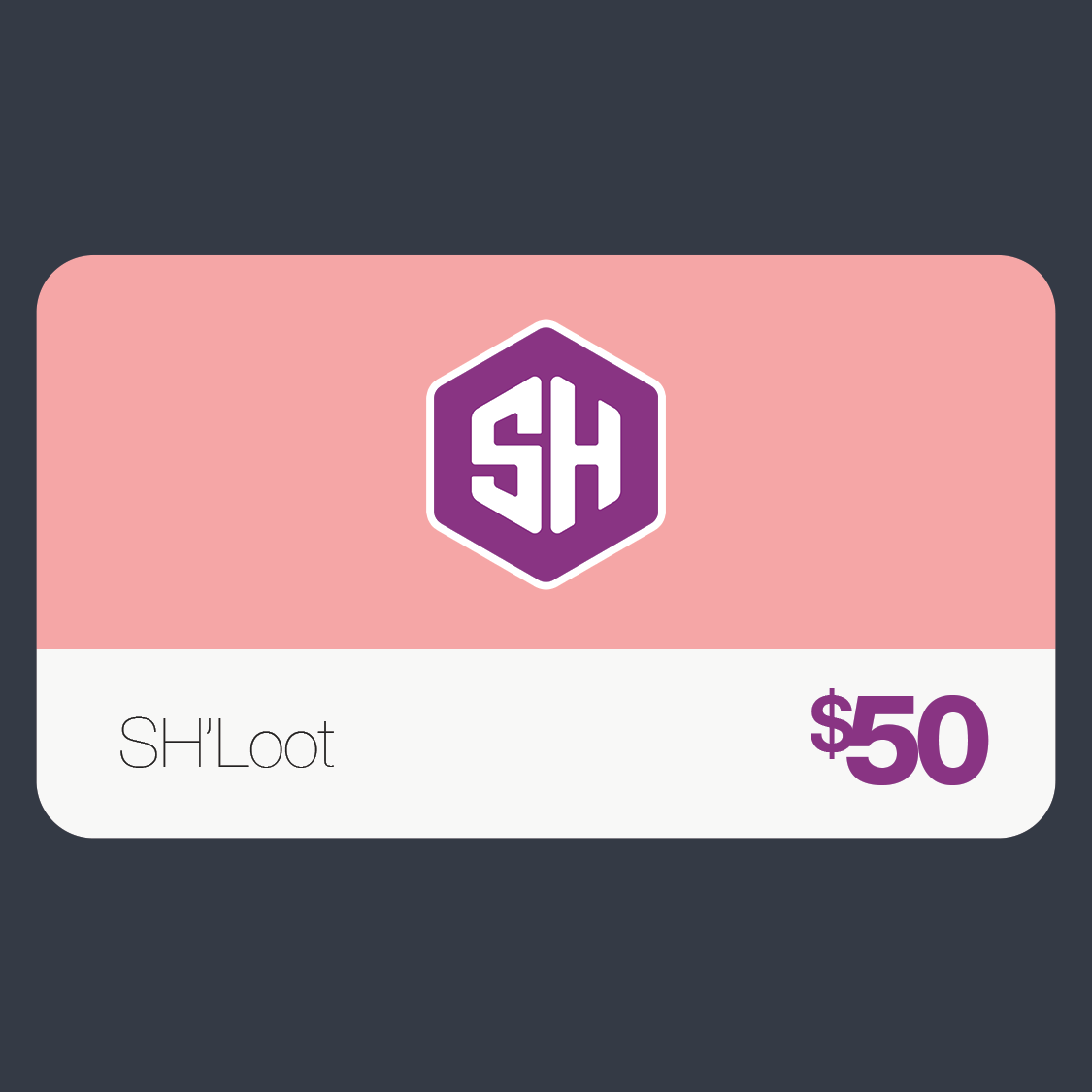 Sticker Hall | Virtual Gift Card | $50 Haul Loot
