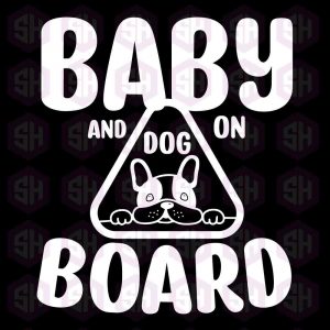 Baby and Dog on Board